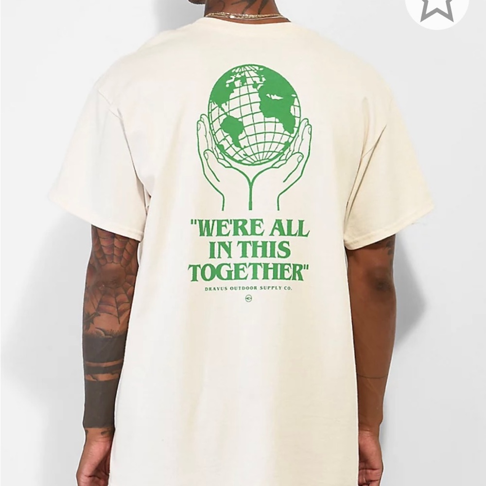 Dravus Hands Together Cream T-Shirt